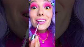 ¡Brillo de labios estrella brillante DIY 🌟💄 Brilla como una estrella de labios maquillaje [upl. by Yelah917]