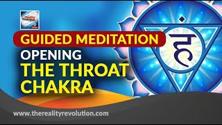 Guided Meditation Opening The Throat Chakra [upl. by Latsyrk]