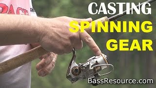 How To Cast A Spinning Reel For MORE Distance amp Accuracy [upl. by Lillith904]