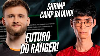 FUTURO DO RANGER HIDAN GRELL e TRIGO na LLA SHRIMP CAMP da IDL do BAIANO JDG e o ZEUS da LPL [upl. by Kepner]