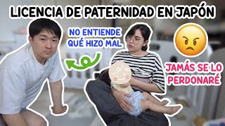 LICENCIA DE PATERNIDAD EN JAPÓN 👨🏻‍🍼🇯🇵 JAMÁS PERDONARÉ LO QUE HIZO DURANTE 😠  Juli [upl. by Yrahca]