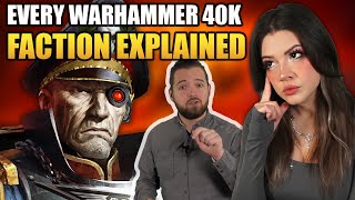 Reacting to EVERY FACTION IN WARHAMMER 40K by Bricky  Part 1 [upl. by Ahsrav553]