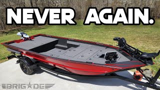 SHOWSTOPPING Aluminum Boat Build in 10 Minutes [upl. by Apoor128]