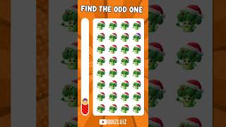 Find the ODD One Out  Fruit Edition  Eye Test Challenge 75 emojichallengequiz quiz findtheodd [upl. by Gnut106]