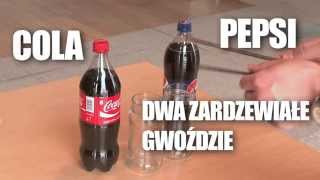 Cola vs Pepsi  która usunie rdze szybciej [upl. by Greggory754]