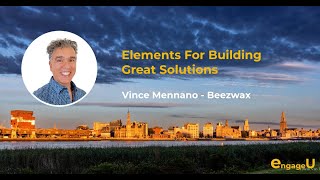 Elements for building great solutions  Vince Menanno [upl. by Zahavi]