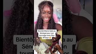 Bientôt Diarra Sylla au Sénégal pour son tournage avec Dior Mbaye🥰 [upl. by Aile]