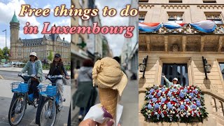 Travelling europe on a budget  Luxembourg 🇱🇺 [upl. by Enimrac]