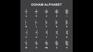 The Spirit Guide How To Read amp Write Ogham old Irish Includes Translator amp Simple Craft [upl. by Grimes878]