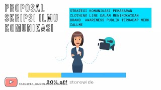 Contoh PowerPoint Untuk Seminar Proposal Skripsi Ilmu Komunikasi  PART I  Judul ada di Deskripsi [upl. by Aneehsirk]