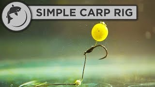 The EASIEST Carp Fishing rig to tie [upl. by Alyar]