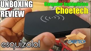 Unboxing y Review  Choetech Cargador Inalambrico [upl. by Nageem]