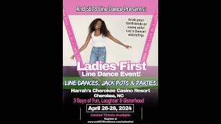 And 5678 Line Dance Ladies First Event Dont Miss It linedance linedanceclass ladiesnight [upl. by Akema]