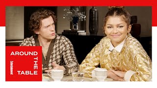 Tom Holland Zendaya amp Jacob Batalon Break Down SpiderMan No Way Home  Entertainment Weekly [upl. by Salesin]