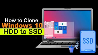 migrate windows 10 to ssd  how to clone windows 10 to ssd [upl. by Dimond834]