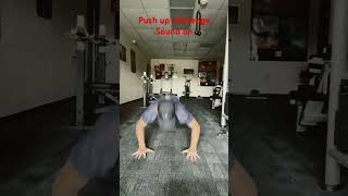 PushUp Challenge Sound On shorts fitness challenge [upl. by Ardnasirk770]