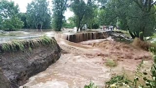 Разрушительная стихия в Беларуси Минск ушёл под воду  Последствия небывалых дождей и ветра [upl. by Phiona]