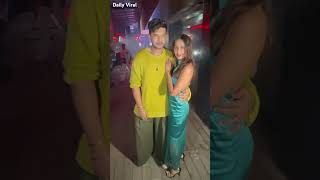 Tejaswi Prakash snapped with Karan Kundra tejaswiprakash reels dailyviral [upl. by Wilburt]