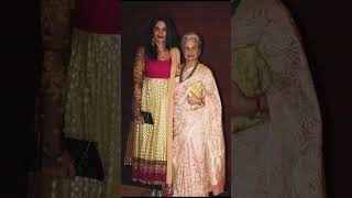 Waheeda Rehman with her daughter ❤️ kashvi Rekhi 🤩🤩🥰lovely ma beti jodi 👌 👌shortvideo bollywood [upl. by Hedi]