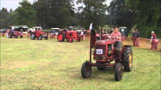 Parade of Tractors 1  Bon Accord Steam Fair 2014 [upl. by Kolnos817]