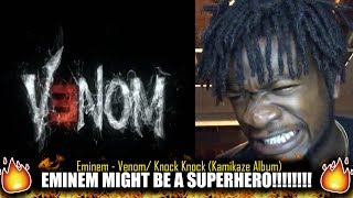 Eminem  Venom  Knock Knock Kamikaze Album REACTION [upl. by Hyacintha52]