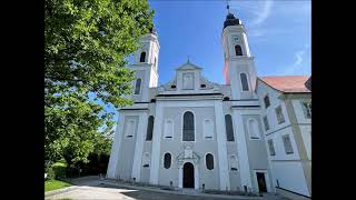 Irsee OAL  Ehemalige Klosterkirche Mariä Himmelfahrt und St Peter und Paul Vollgeläut [upl. by Ahsienroc]