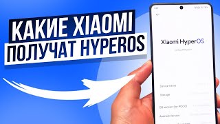 Обновил Xiaomi до HyperOS  Как установить Hyper OS на Xiaomi   Какие Xiaomi получат Хайпер ось [upl. by Nayek]