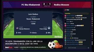 Fútbol En Vivo Gratis  Khabarovsk vs Rodina Moscow  1 Liga [upl. by Edwin]