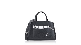 Louis Vuitton Epi Marelle Tote BB Noir [upl. by Dreeda403]