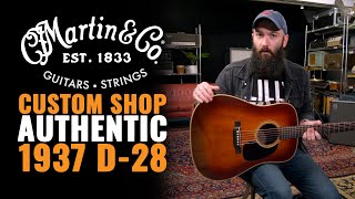 Martin Custom Shop Authentic 1937 D28  CME Gear Demo [upl. by Ttocs]