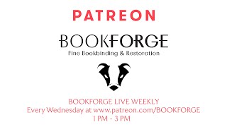 BOOKFORGE LIVE Wednesday November 15 2023 1 PM EST [upl. by Enitsud56]