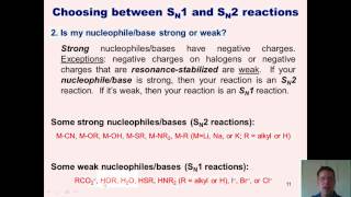 Chapter 8 – Substitution Reactions Part 2 of 3 [upl. by Ramilahs674]