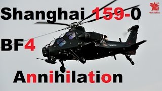 BF4 1590 Annihilation  Squad up with WtD Gotthold  Double Vision Attack Heli Gameplay on Shanghai [upl. by Eiramaliehs]