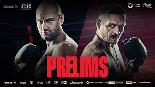 Tyson Fury Vs Oleksandr Usyk  Live Preliminary Undercard Fights [upl. by Nashom930]