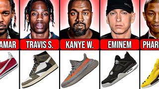 Famous Rappers Sneaker Collaborations [upl. by Ekaj832]