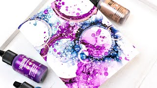 ELEVATE YOUR alcohol ink SKILLS with this technique [upl. by Isus]