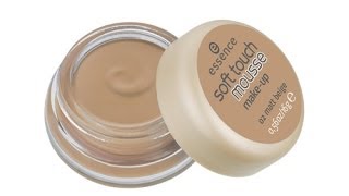 Essence Soft Touch Mousse Foundation  First Impression amp Review  Affordable Makeup [upl. by Aikel]