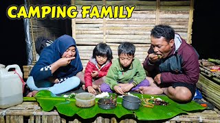 CAMPING KELUARGA DILANDA KABUT TEBAL  MAKAN IKAN BAKAR  NOT CAMPING HUJAN DERAS [upl. by Nova]