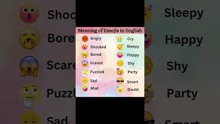 Meaning of emojis emoji short [upl. by Eldrida979]