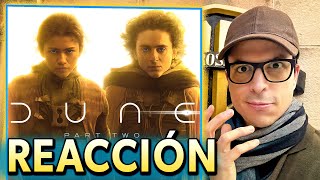 Reacción DUNE 2  Primera Impresión de la Película DUNA Parte 2 ¡Crítica Pronto [upl. by Etnahsal]