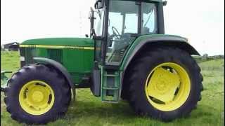 John Deere 6610 tractor with front linkage [upl. by Sunderland]