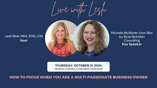 How to focus when you are a multipassionate business owner [upl. by Lebezej]