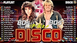 70s 80s 90s Disco Songs Melody  Bee Gees Sandra ABBA Neil Sedeka  Eurodisco Golden [upl. by Biebel576]