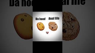 Real life vs da hood funny roblox real [upl. by Akena728]