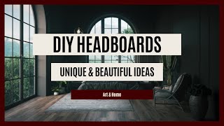 40 DIY Headboard Ideas to Spruce Up Your Bedroom [upl. by Aronle]