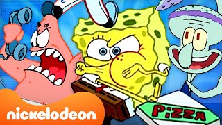 Bob Esponja  Maratón de EPISODIOS CLÁSICOS de Bob Esponja  Compilación de 240 minutos [upl. by Ardnat586]