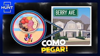 COMO GANHAR A BADGE quotBerry Avenue RPquot Evento The Hunt Roblox 72 [upl. by Dhiman689]