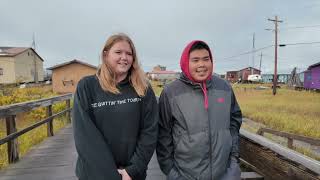 KOTLIK ALASKA  FOUR CHSTV STUDENTS GO quotON THE ROADquot [upl. by Chick]