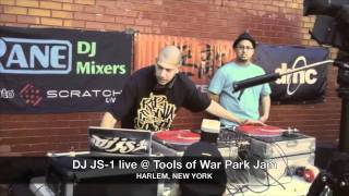 DJ JS1 live at Tools of War Park Jam Harlem New York [upl. by Bolger]