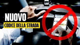 Stretta su cellulare e alcol limitazioni per gli autovelox le regole nel nuovo Codice della Strada [upl. by Chun]